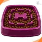 Comedouro Lento Educativo Interativo para Cachorro 650ml Anti Engasgo Melhora Digestão
