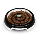 Comedouro Lento Para Cachorro - Slow Food Medio - Preto
