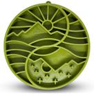 Comedouro Lento Yin Yang eTray Alimentador de Enriquecimento Para Caes e Gatos - VERDE