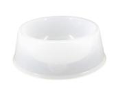 Comedouro Lilopety Kit Super- Suporte Color M - Branco c/ base Preto