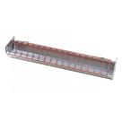 Comedouro Linear Tipo Calha 50 cm Com Separadores Zatti