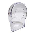 Comedouro Meia Lua Animalplast 60ml - Cristal