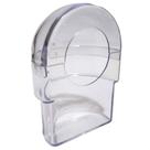 Comedouro Meia Lua Animalplast - 60ml - Cristal