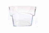 Comedouro Meia Lua Base - Azul/Cristal/Ambar/Inquebravel- Animalplast 60ml - Conj. c/ 50und. - Âmbar