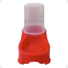 Comedouro ou Bebedouro Automático Dupla Função Vermelho