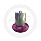 Comedouro Para Aves Chapa Galvanizada 5kg