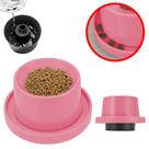 Comedouro para Gatos Plástico Elevado Antiformigas e Higiênico com Base Antiderrapante Rosa Claro Comedouro para Gatos Plástico Elevado Antiformigas e Higiênico com Base Antiderrapante Rosa Claro