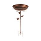 Comedouro Para Pássaros Em Ferro, Tigela De Pé Para Decoração De Jardim, Pátio E Gramado,