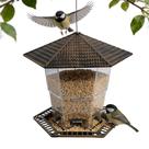 Comedouro para Pássaros FUNPENY Suspenso para Área Externa com Capacidade de 3,9 kg Comedouro para Pássaros FUNPENY Suspenso para Área Externa com Capacidade de 3,9 kg