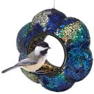 Comedouro para Pássaros Sunnydaze Decor 25 cm Mosaico de Vidro Índigo Comedouro para Pássaros Sunnydaze Decor 25 cm Mosaico de Vidro Índigo