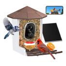 Comedouro para Pássaros wansview F1 com Câmera Solar 2K HD WiFi