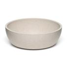Comedouro para Pets Loving Pets Dolce Bamboo Grande, Bege Aveia