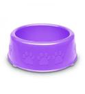 Comedouro Perolizado Luxo Lilás para Cães e Gatos Pet Injet