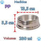 Comedouro Pesado Polido de Alumínio Para Cães Pote De Ração Resistente Comedouro Pesado Polido de Alumínio Para Cães Pote De Ração Resistente