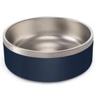Comedouro Pet Aço Inox Antiderrapante 946ml Madog Azul