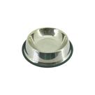 Comedouro Pet de Aço Inox 25,5cm x 5,5cm