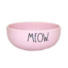 Comedouro Pet Injet Cerâmica Meow Rosa para Gatos 190 ml