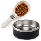 Comedouro Pet Inox 1L + Colher Medidora Balança Fitnes MADOG Comedouro Pet Inox 1L + Colher Medidora Balança Fitnes MADOG
