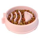 Comedouro pet lento para gato fish rosa jambo gatos
