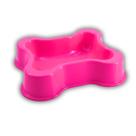 Comedouro Pet Linha Osso (700ml) Cor Rosa FAMAPET