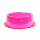 Comedouro Pet Toys Antiformiga Rosa com Glitter - 300ml