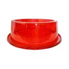 Comedouro Pet Toys Antiformiga Vermelho com Glitter para Cães - 1L