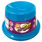 Comedouro Plástico para Gato Super Cat Azul- 200Ml