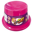 Comedouro Plástico para Gato Super Cat Rosa - 200Ml