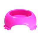 Comedouro Plastico Patinha 490ml Cores Variadas
