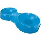 Comedouro Plástico Pop Gato Duplo 190 Ml