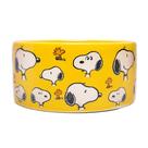 Comedouro Porcelana Snoopy All Food Amarelo Tamanho:M