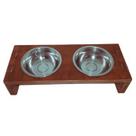 Comedouro simples 2 lugares p/ gatos e cães Comedouro simples 2 lugares p/ gatos e cães