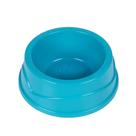 Comedouro Simples 300ml Plástico Cães e Gatos