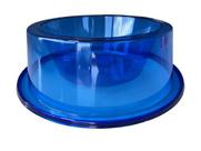 Comedouro Simples anti-formiga transparente azul com Glitter Comedouro Simples anti-formiga transparente azul com Glitter