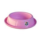 Comedouro Tigela Alumínio Rosa para Cães e Gatos Vida Mansa - 200ml