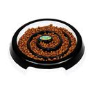 Comedouro Truqys Slow Food para Cães e Gatos Preto - Tamanho G