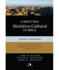 Comentário histórico cultural da bíblia antigo testamento capa dura