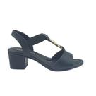 Comfortflex sand.salto quadrado 2557403 - preto - 42