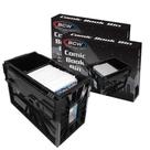 Comic Book Bin BCW Short Holds 150 Standard Black, pacote com 2