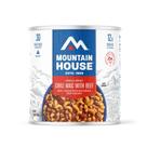 Comida de sobrevivência liofilizada Mountain House Chili Mac com carne bovina
