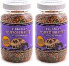Comida em pellets pequenos Fluker's Tortoise Diet, 200 g, pacote com 2