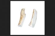 Comida para animais de estimação BUCKEYBITES Rawhide Antler Sticks de 10 cm, pacote com 2