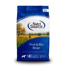 Comida para cães NutriSource Trout & Rice 2,27 kg