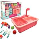 Comidinha Brinquedo Cozinha Infantil Cortar Verduras tiras autocolantes