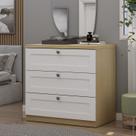 Cômoda 100% MDF 3 Gavetas Provençais Infinity