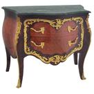 Cômoda 120cm Classica Cravejado 30kg Bronze Luxo