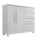Cômoda 2 Portas 4 Gavetas Madri Com Sapateira