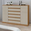 Cômoda 2 Portas 7 Gavetas 3 Prateleiras Vedra