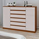 Cômoda 2 Portas 7 Gavetas 3 Prateleiras Vedra