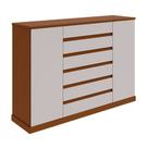 Cômoda 2 Portas 7 Gavetas 3 Prateleiras Vedra